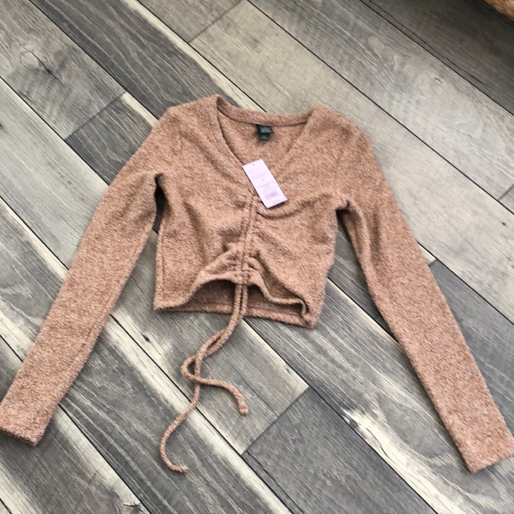 Wild Fable long sleeve crop top